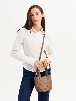 JS-2775-09 коричневая сумка женская Jane's Story