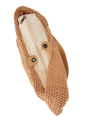 JS-1548-70 бежевая сумка женская Jane's Story