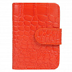 K-C-P01-58 оранжевая визитница женская (кожа) Jane's Story