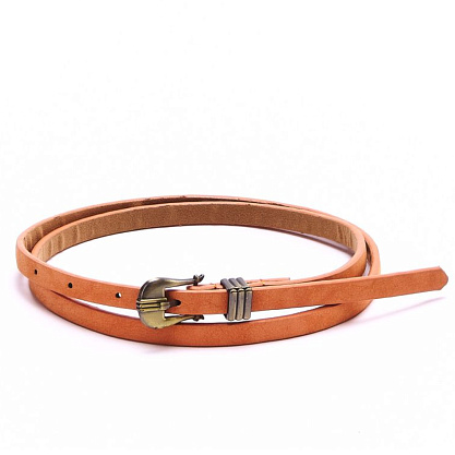 FB-1205-58 оранжевый ремень Fancy's bag