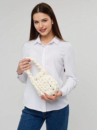 JS-0011-67 белая сумка женская Jane's Story