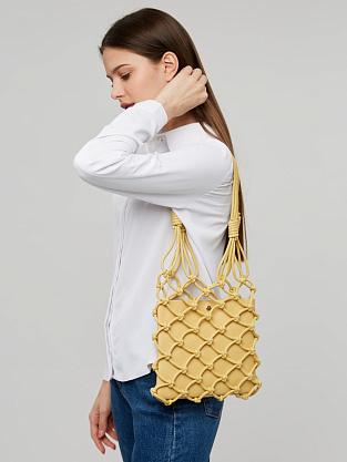 JS-587-67 желтая сумка женская Jane's Story