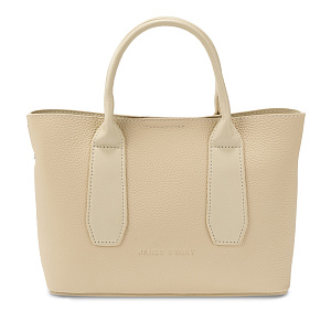 JS-KS-9238-61 бежевая сумка женская (кожа) Jane's Story