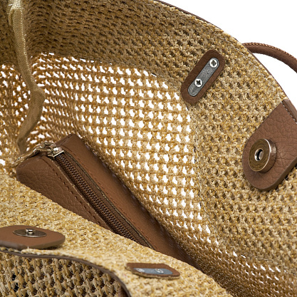 JS-8906-09 коричневая сумка женская Jane's Story