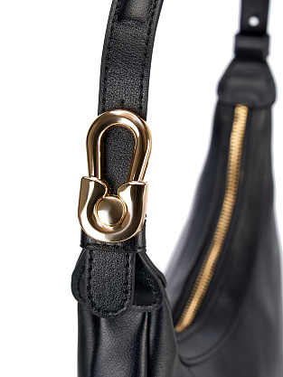 JS-9068-04 черная сумка женская (кожа) Jane's Story