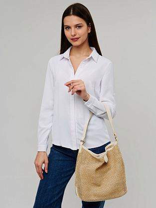 JS-3125-62 белая сумка женская Jane's Story