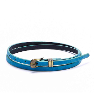 Женский ремень синий FB-1205-60