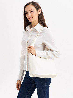 JS-8909-62 белая сумка женская Jane's Story