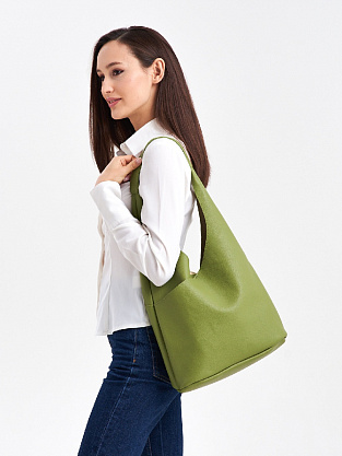 JS-8909-65 зеленая сумка женская Jane's Story