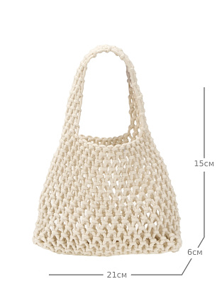 JS-878-62 белая сумка женская Jane's Story