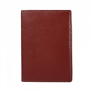 Женская обложка для документов красная XH-PPH-03 натуральная кожа