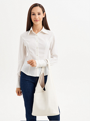 JS-8909-62 белая сумка женская Jane's Story