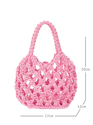 JS-885-68 розовая сумка женская Jane's Story