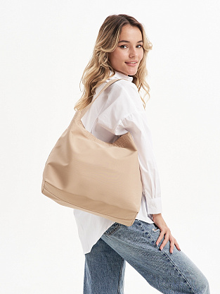 JS-1056-61 бежевая сумка женская Jane's Story