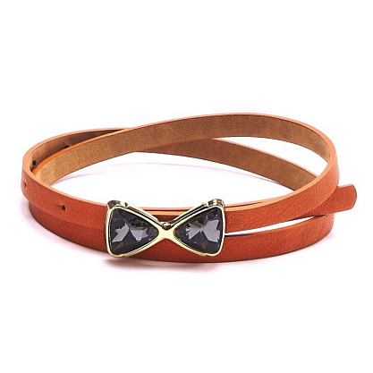 FB-1206-58 оранж ремень Fancy's bag