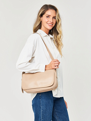 JS-858-61 бежевая сумка женская Jane's Story