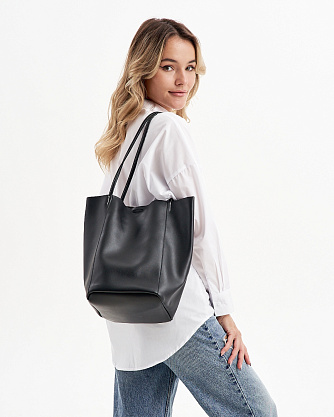 JS-99070-04 черная сумка женская Jane's Story