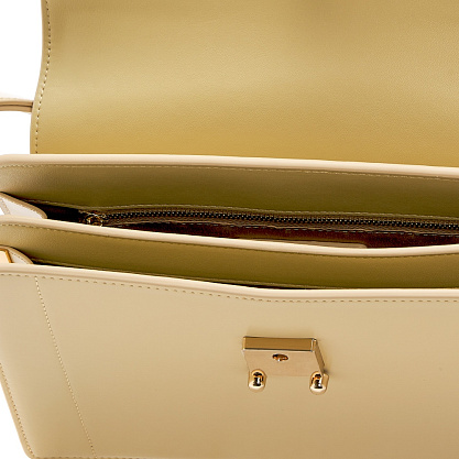 JS-9993-61 бежевая сумка женская (кожа) Jane's Story