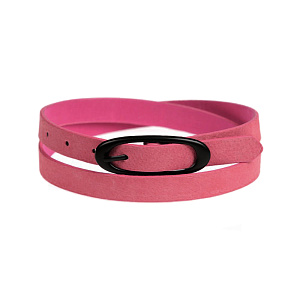 Женский ремень розовый FB-1113-68 натуральная кожа