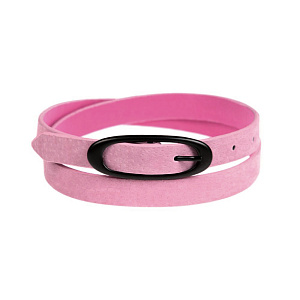 Женский ремень розовый FB-1113-63 натуральная кожа