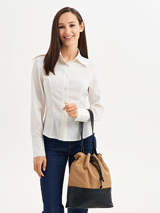 JS-8907-61 бежевая сумка женская Jane's Story