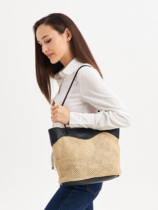 JS-8906-04 черная сумка женская Jane's Story