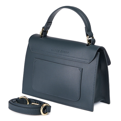 JS-9082-65 зеленая сумка женская (кожа) Jane's Story