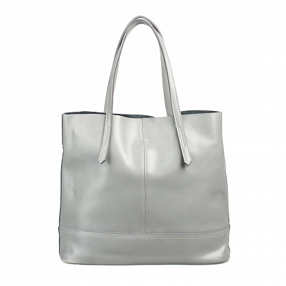 OL-88705-77 серая сумка женская (кожа) Jane's Story