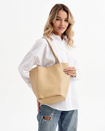 JS-99070-61 бежевая сумка женская Jane's Story