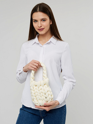 JS-0011-67 белая сумка женская Jane's Story